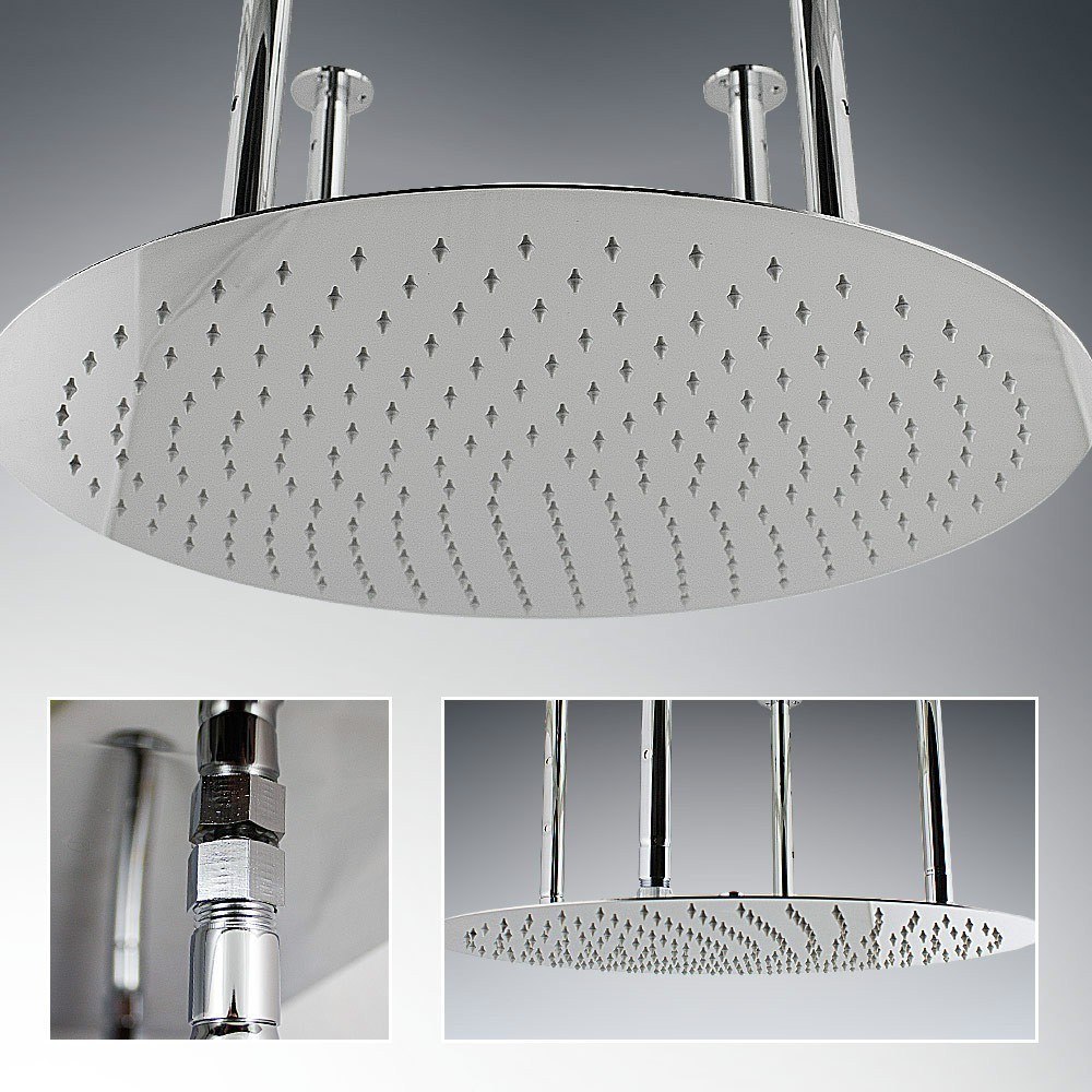 Deszczownica 50 cm ultraslim okrągła sufitowa Deszczownica 50 cm ultraslim okrągła sufitowa