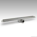 ODPŁYW LINIOWY Befliesbar Z SYFONEM 140cm STAL NIERDZEWNA ODPŁYW LINIOWY Befliesbar Z SYFONEM 140cm STAL NIERDZEWNA