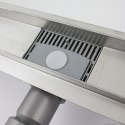 ODPŁYW LINIOWY Bogen Z SYFONEM 60cm STAL NIERDZEWNA ODPŁYW LINIOWY Bogen Z SYFONEM 60cm STAL NIERDZEWNA