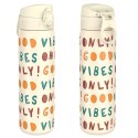 TERMOS BUTELKA TERMICZNA 500ml ION8 DOUBLE WALL GOOD VIBES