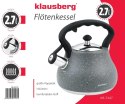 CZAJNIK Z GWIZDKIEM KLAUSBERG 2,7L KB-7447