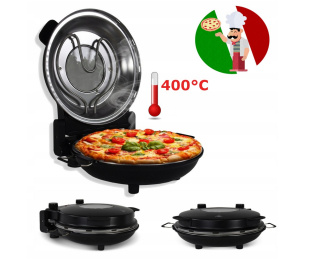 Włoski Piec Do Pizzy Domowa Pizza Kamien 32 cm 400C 1200W