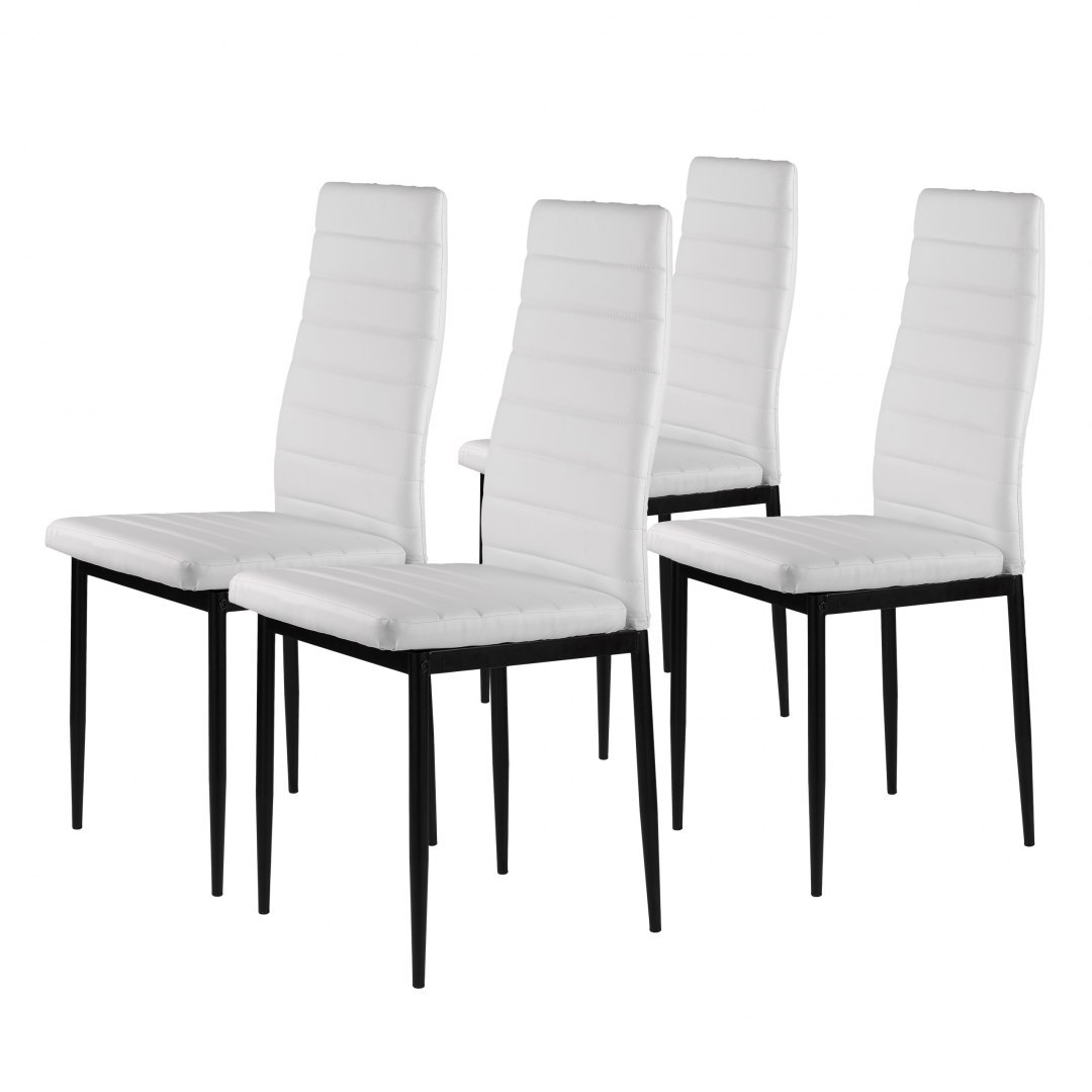 Krzesła tapicerowane 4x krzesło do salonu jadalni ModernHome