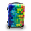 Nowoczesne Walizki Podróżne 3D Cube M+L+XL