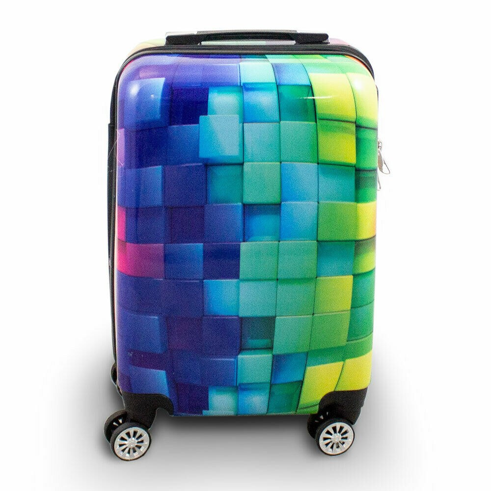 Nowoczesne Walizki Podróżne 3D Cube M+L+XL Nowoczesne Walizki Podróżne 3D Cube M+L+XL