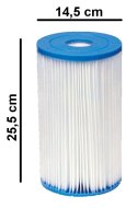 Filtr filtry typ B - do pompy basenu Intex 29005