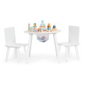 Stół stolik +2 krzesła meble dla dzieci komplet Ecotoys