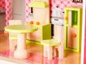 Drewniany domek dla lalek - Rezydencja Bajkowa Ecotoys