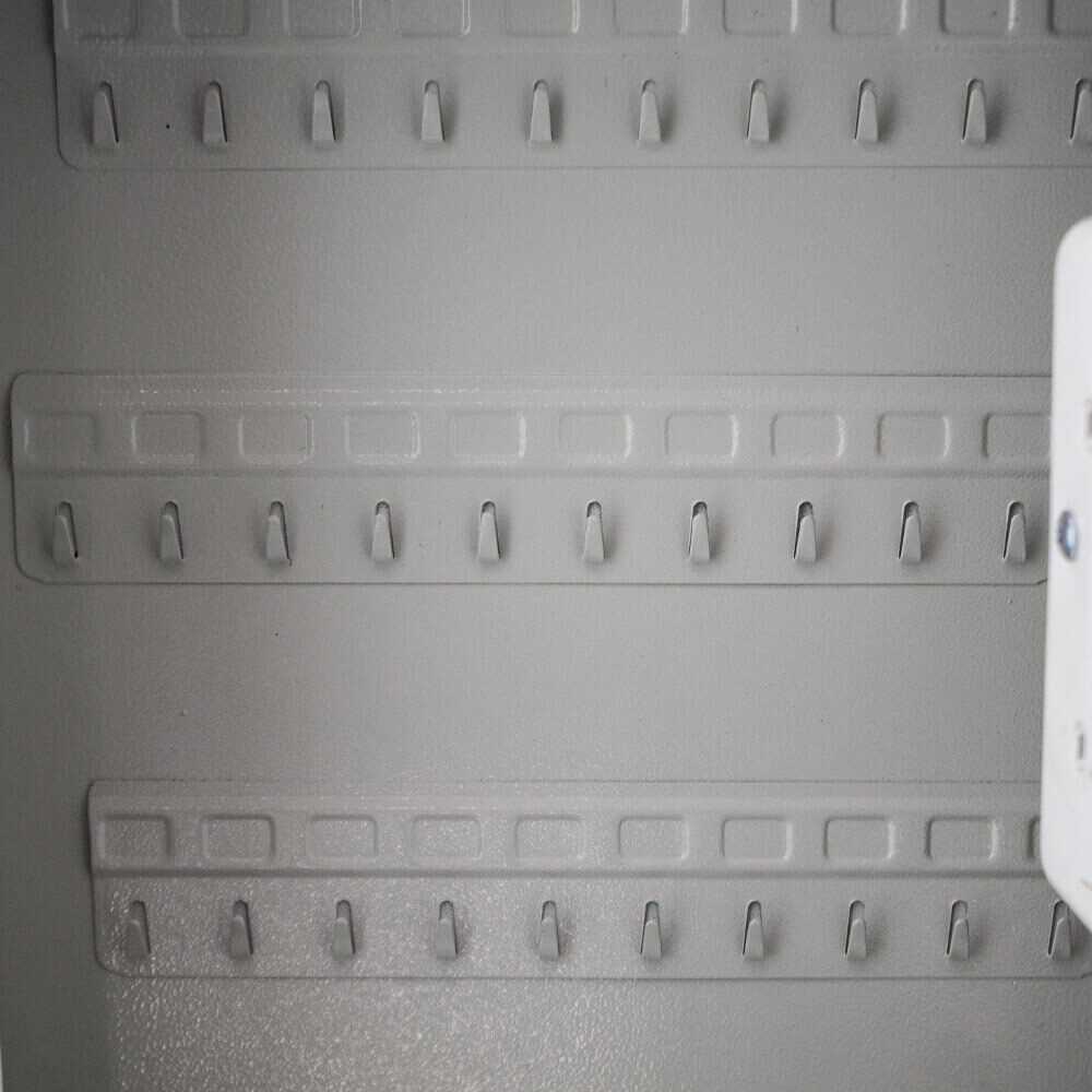 Elektroniczny sejf na klucze z 48 haczykami na klucze, szary Elektroniczny sejf na klucze z 48 haczykami na klucze, szary