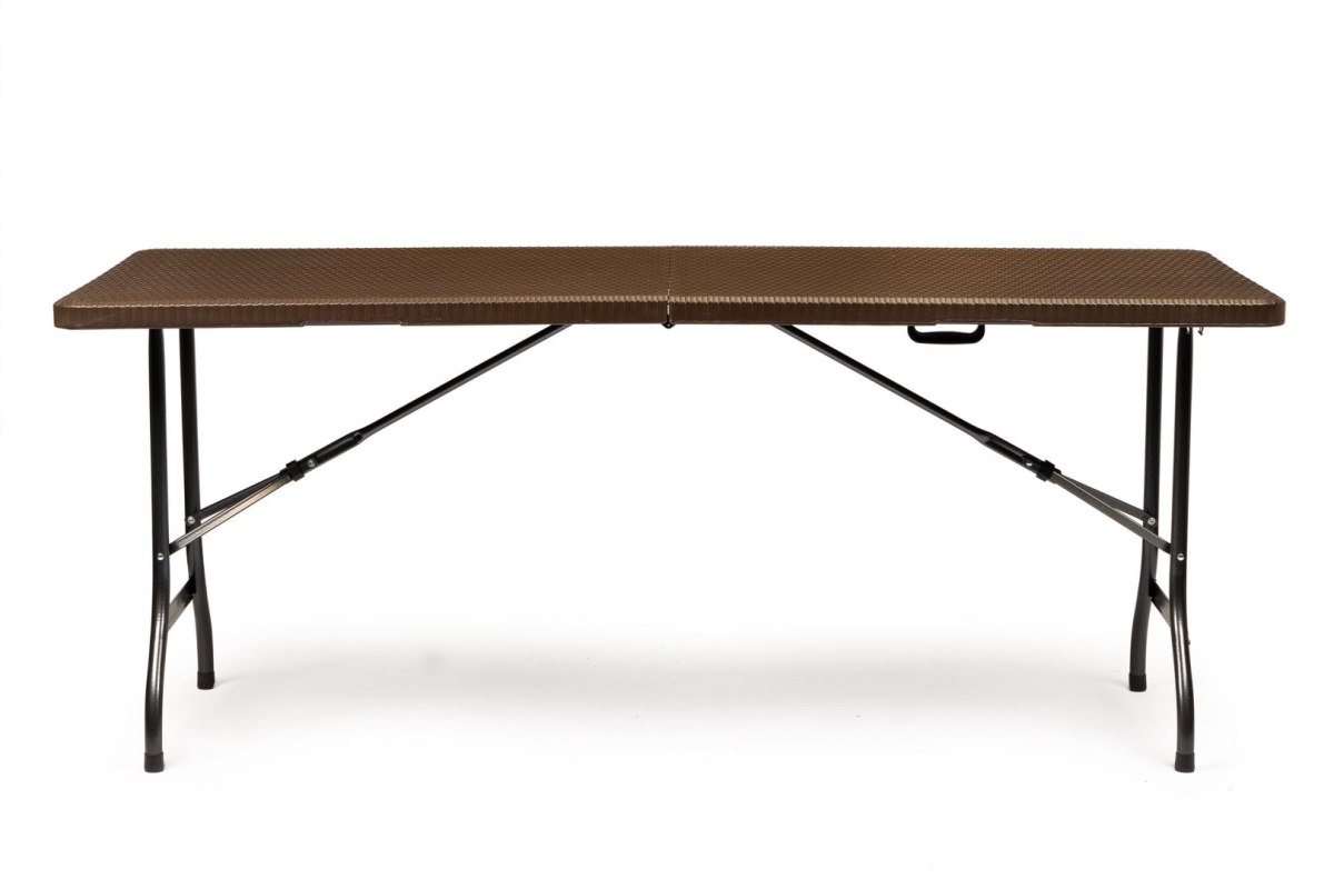 Stół cateringowy bankietowy ogrodowy 180cm ratan
