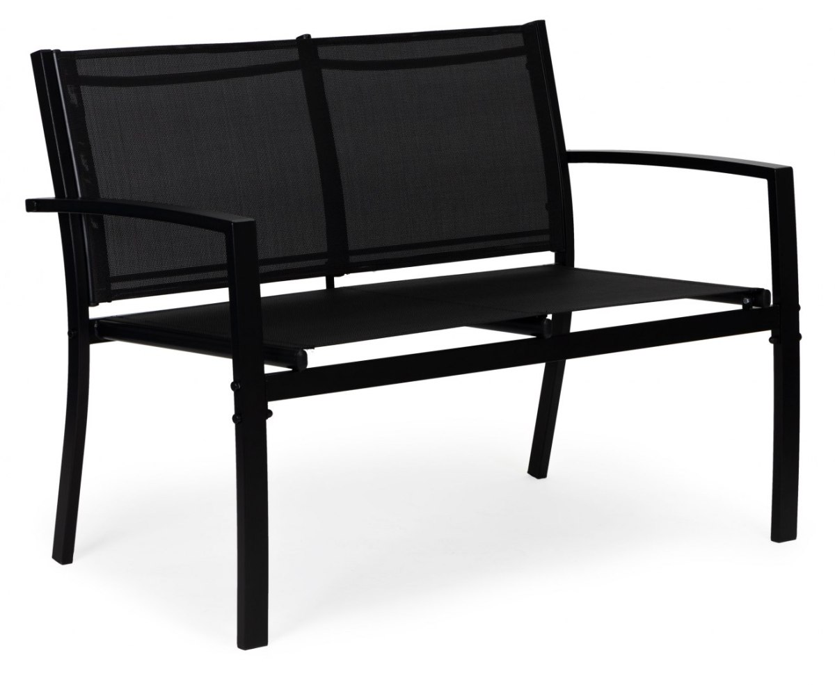 Zestaw mebli ogrodowych stół ławka fotele metal
