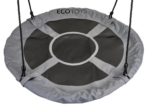 Huśtawka ogrodowa bocianie gniazdo 100cm ECOTOYS szara