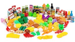 Plastikowe warzywa owoce do kuchni 120 szt
