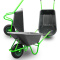 Taczka 100L 250 kg PVC Solidna Wózek do Prac Gospodarczych na Budowe