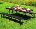 Stół cateringowy bankietowy ogrodowy składany 180