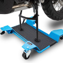 BITUXX MANEUVERING SUPPORT PLATE FOR MOTORCYCLES WITH CENTRAL BASKET UP TO 250KG