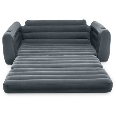 Sofa dmuchana rozkładana duże łóżko materac 2w1 INTEX 66552