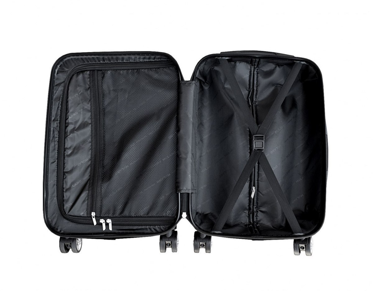 Zestaw Walizek L+M Czarne bisnesowe Bag Travel FLY Zestaw Walizek L+M Czarne bisnesowe Bag Travel FLY