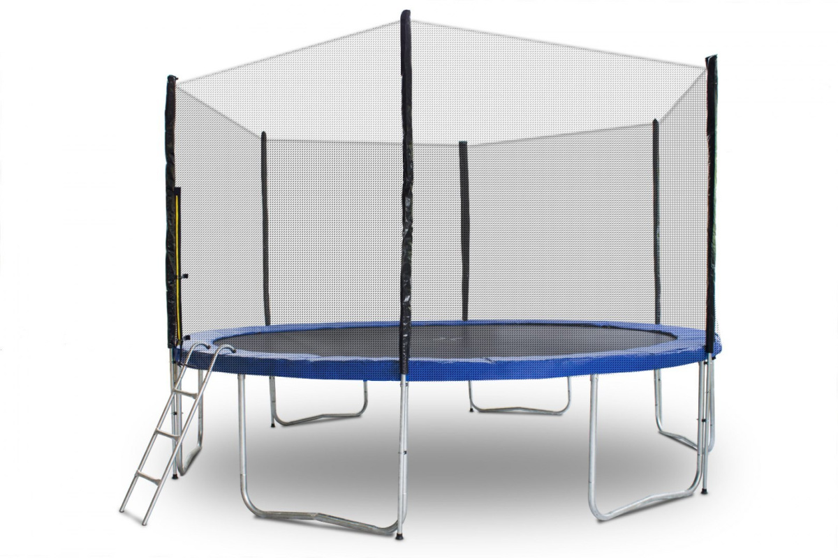 TRAMPOLINA 370 cm + DRABINKA + SIATKA + OSŁONA TRAMPOLINA 370 cm + DRABINKA + SIATKA + OSŁONA