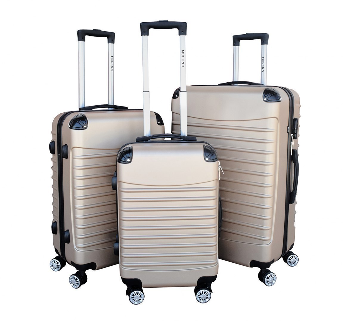 Zestaw Walizek Samolotowych Set Waga 9 Kg Zamek Zestaw Walizek Samolotowych Set Waga 9 Kg Zamek