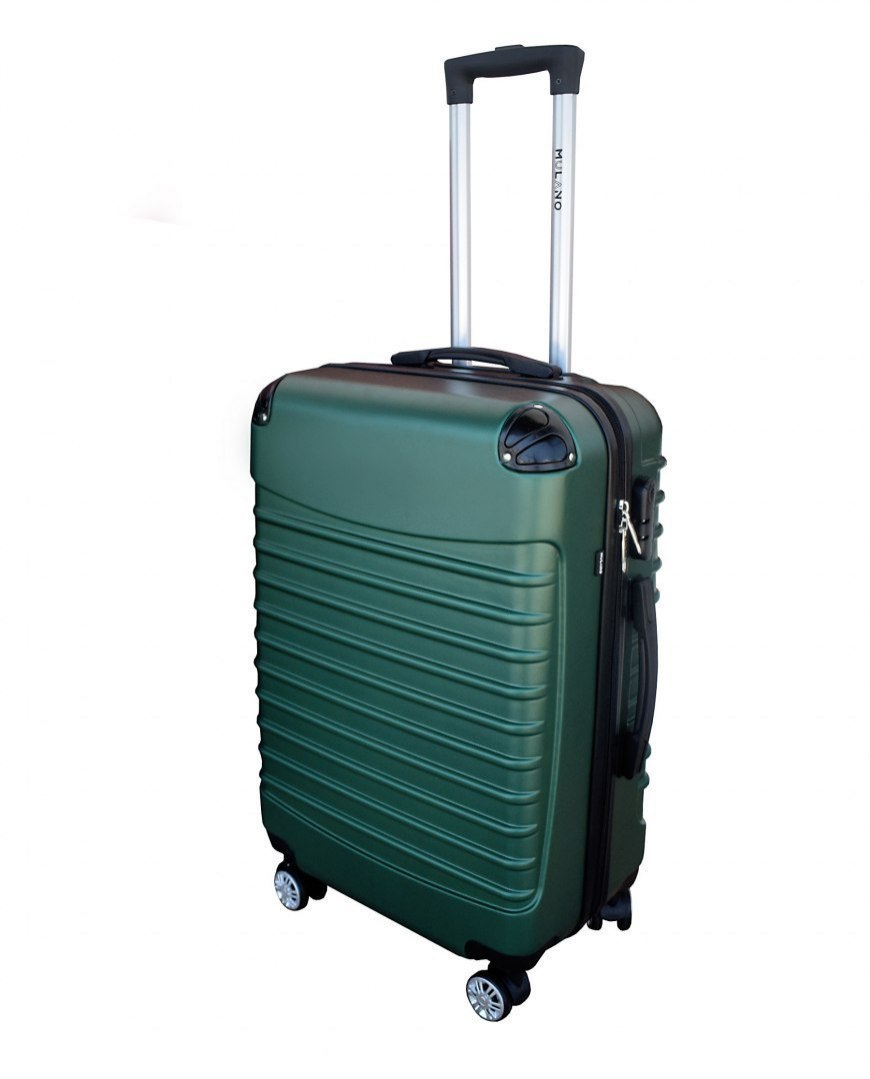ZAMBA ZESTAW DWÓCH ZIELONYCH WALIZEK XL + L ZAMBA ZESTAW DWÓCH ZIELONYCH WALIZEK XL + L
