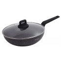 WOK MARMURKOWY Z POKRYWĄ KLAUSBERG 28cm KB-7668