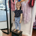 Dziewczynka Dziecko na wystawe Manekin 90 cm Mały
