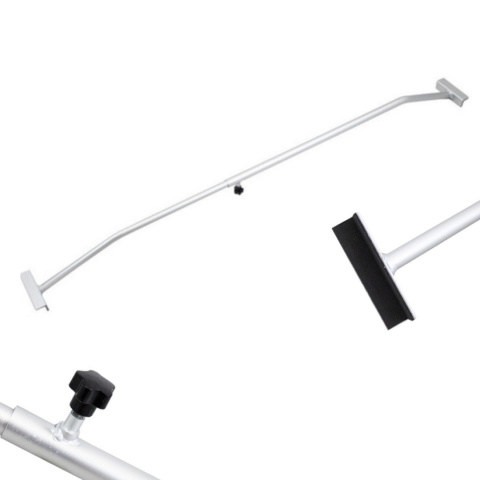 BITUXX 1x aluminiowy wspornik plandekowy do przyczepy samochodowej z płaską plandeką 100-170CM BITUXX 1x aluminiowy wspornik plandekowy do przyczepy samochodowej z płaską plandeką 100-170CM