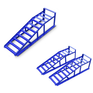 Rampa samochodowa 1500kg x2 Najazd Podjazd do auta Komplet 22,5cm Stalowa