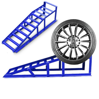 Rampa samochodowa 1500kg x2 Najazd Podjazd do auta Komplet 22,5cm Stalowa