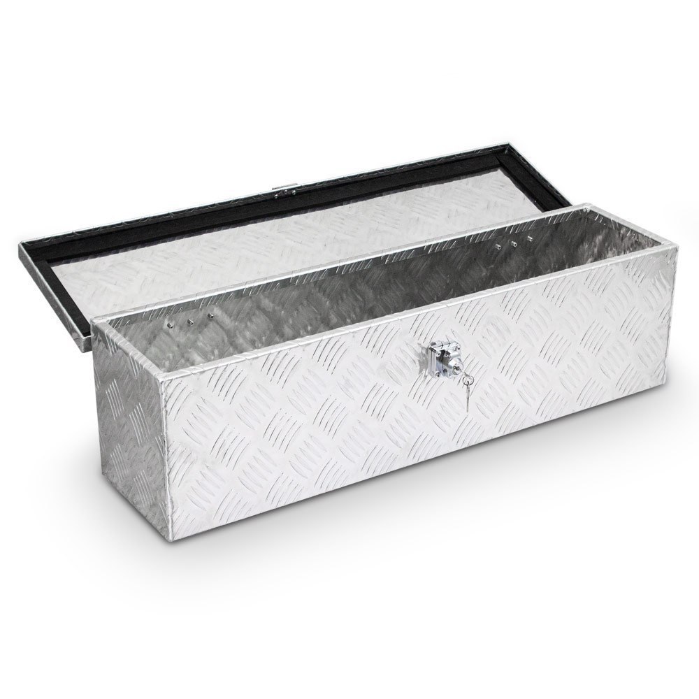 ALUMINIOWA SKRZYNKA NA NARZĘDZIA NARZĘDZIOWA WARSZTATOWA ZAMYKANA 35 L ALUMINIOWA SKRZYNKA NA NARZĘDZIA NARZĘDZIOWA WARSZTATOWA ZAMYKANA 35 L
