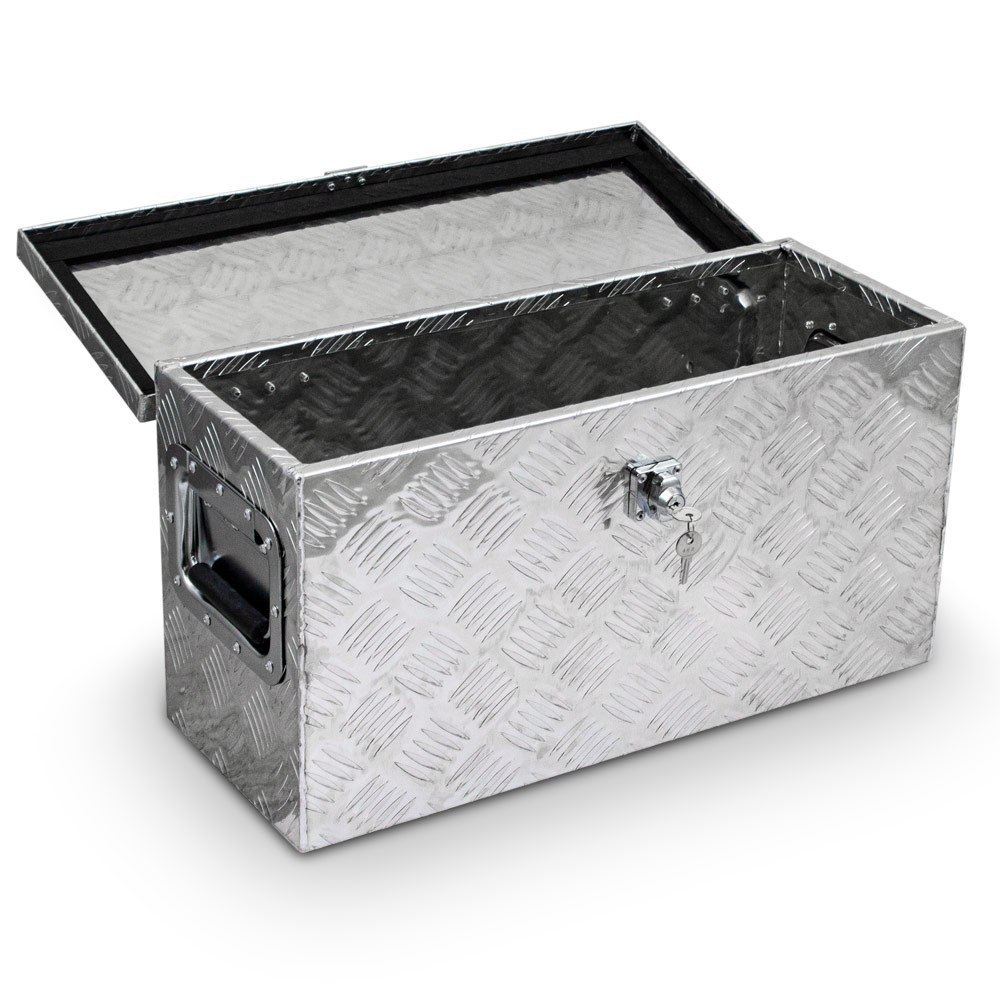 ALUMINIOWA SKRZYNKA NA NARZĘDZIA WARSZTAT ZAMYKANA 40 L ALUMINIOWA SKRZYNKA NA NARZĘDZIA WARSZTAT ZAMYKANA 40 L