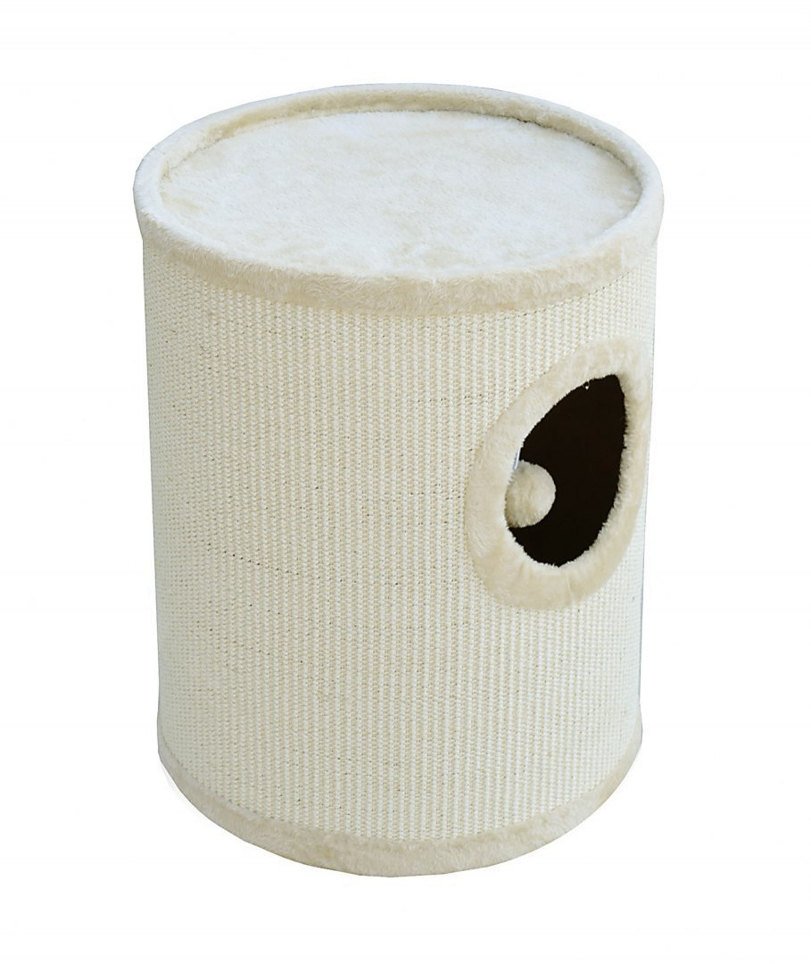 Drapak/Tuba/ Wieża/ Legowisko dla Kota 50cm Beżowa Drapak/Tuba/ Wieża/ Legowisko dla Kota 50cm Beżowa