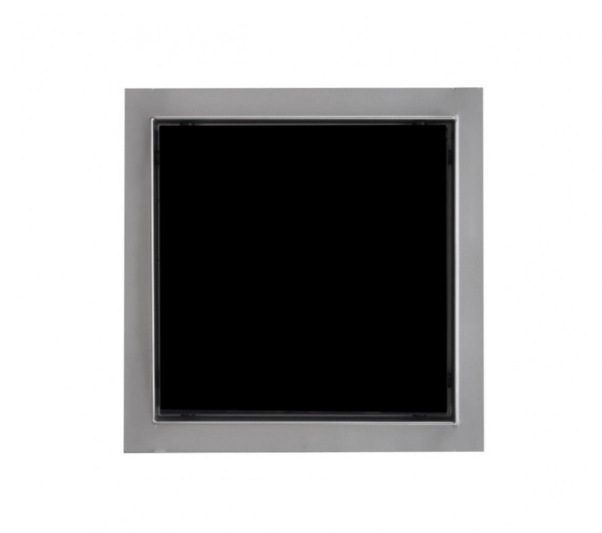 Odpływ kwadratowy Czarny Ściek wodny 20x20cm Odpływ kwadratowy Czarny Ściek wodny 20x20cm