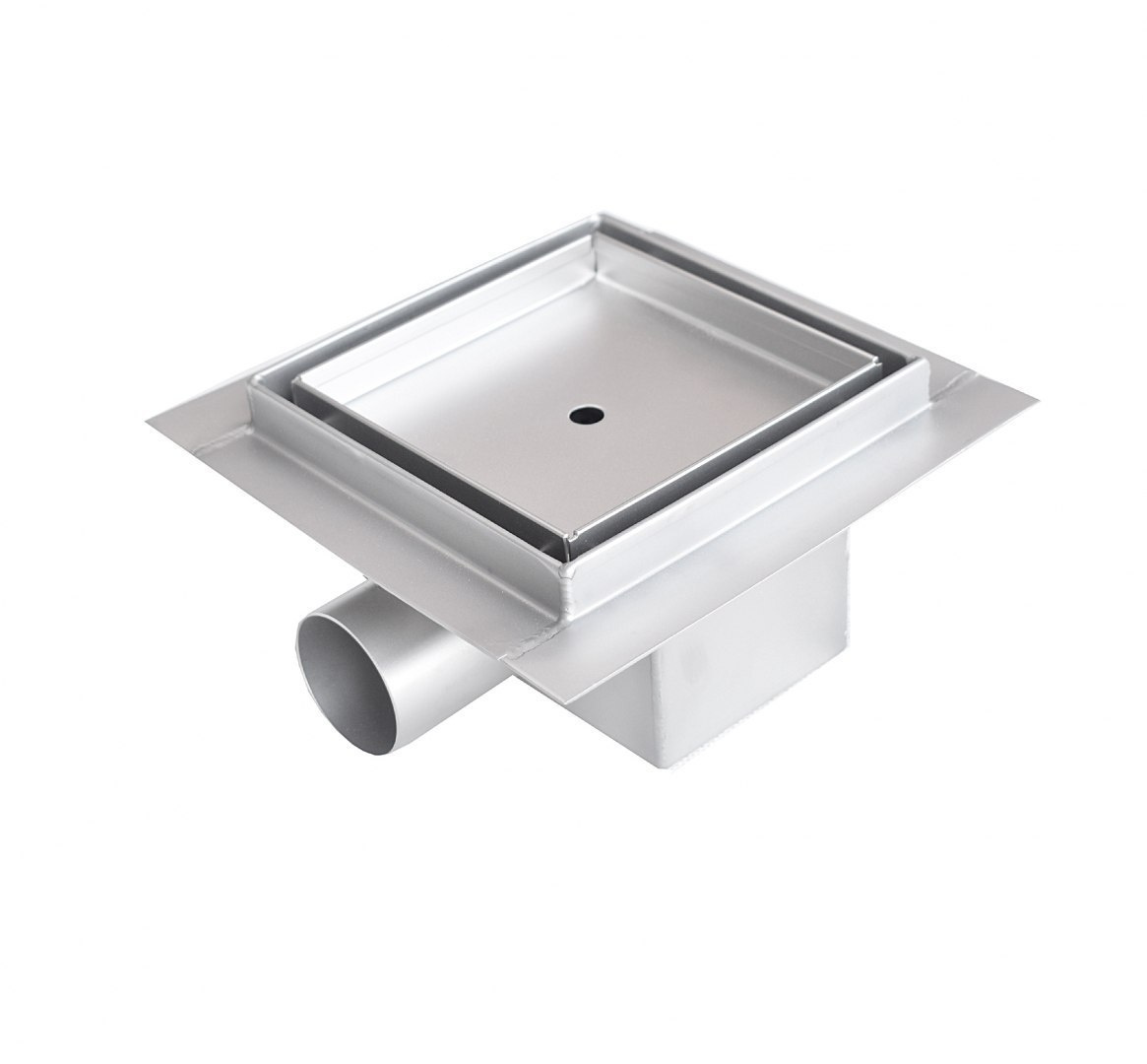 Odpływ kwadratowy Minimalistyczny Ściek wodny 15x15 Odpływ kwadratowy Minimalistyczny Ściek wodny 15x15