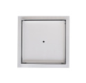 Odpływ kwadratowy Minimalistyczny Ściek wodny 25x25 Odpływ kwadratowy Minimalistyczny Ściek wodny 25x25