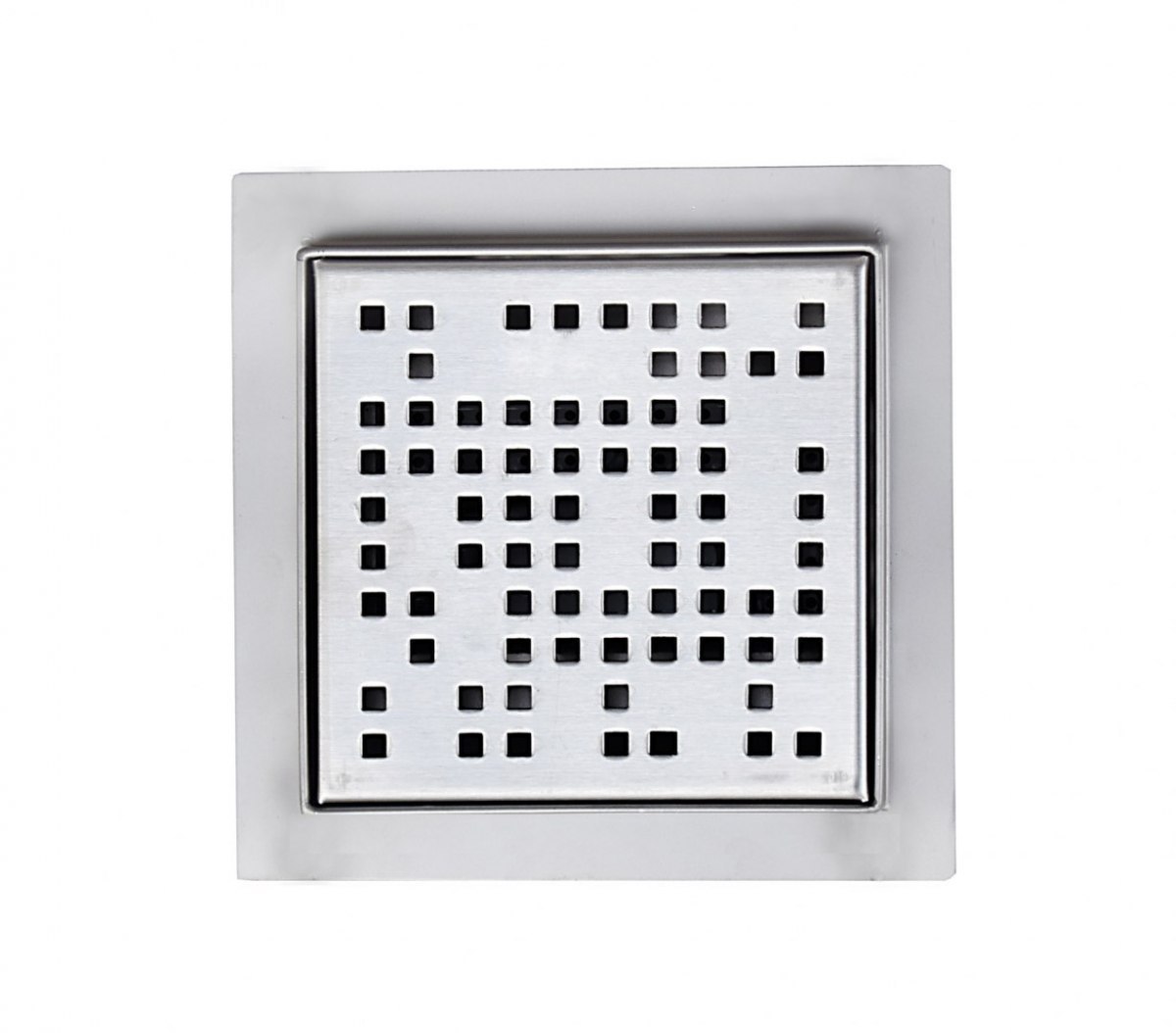 Odpływ kwadratowy krata ściekowa prysznicowa 15x15 Odpływ kwadratowy krata ściekowa prysznicowa 15x15