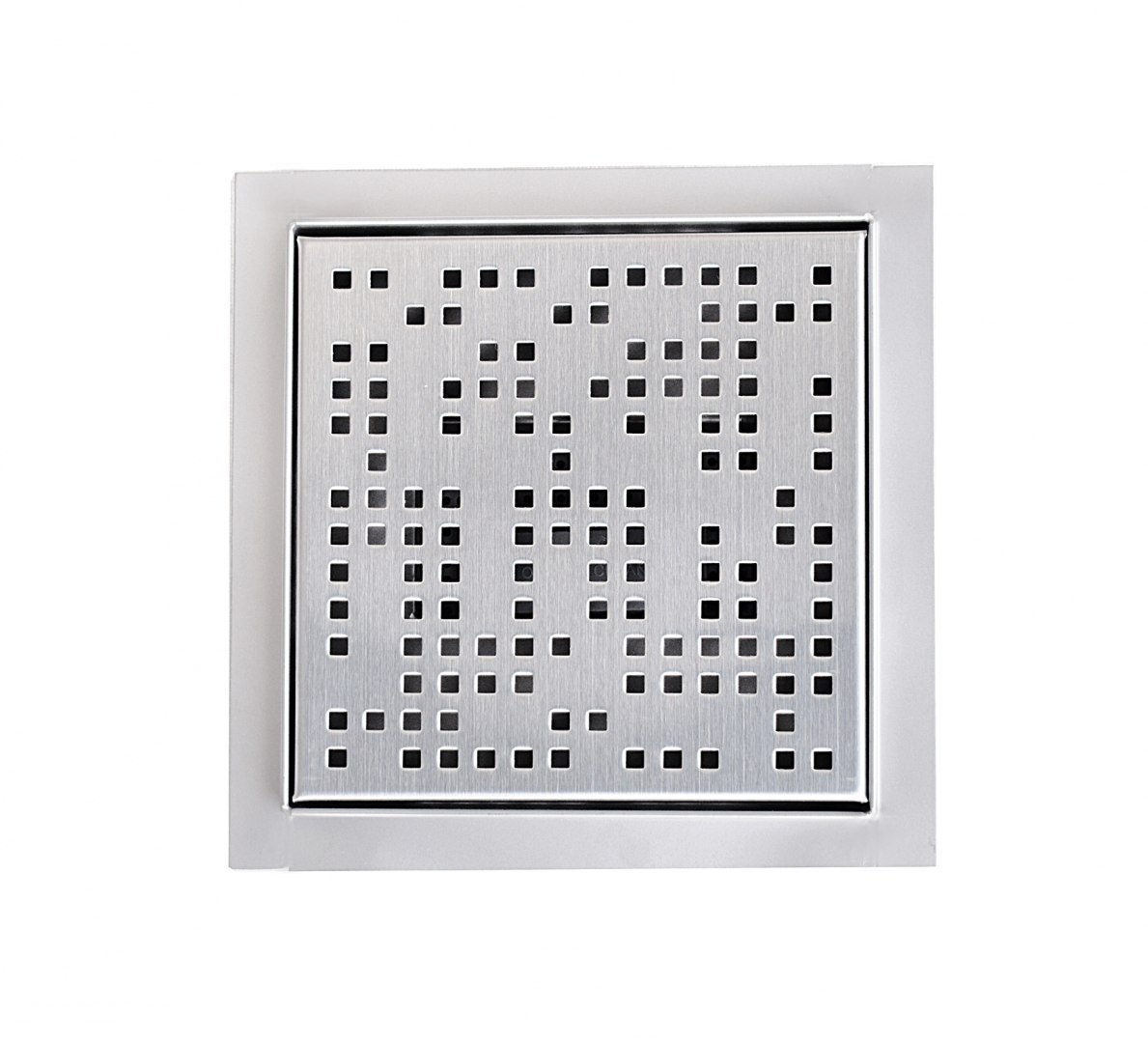 Odpływ kwadratowy krata ściekowa prysznicowa 20x20 Odpływ kwadratowy krata ściekowa prysznicowa 20x20