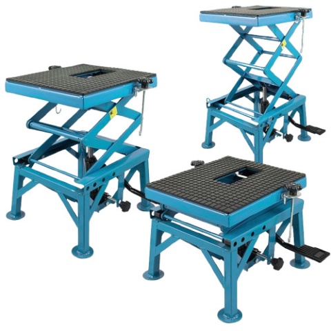 Podnośnik Hydrauliczny 135 kg - Profesjonalne Narzędzie do Obsługi Motocykli i Quadów