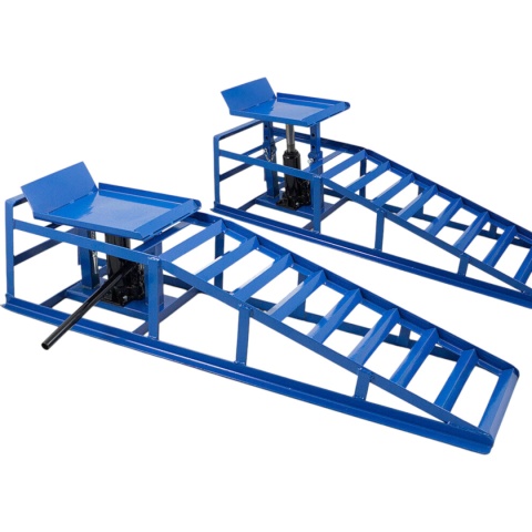 RAMPY Z PODNOŚNIKIEM HYDRAULICZNYM 2 szt.MAX 4T RAMPY Z PODNOŚNIKIEM HYDRAULICZNYM 2 szt.MAX 4T