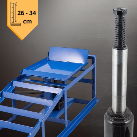 RAMPY Z PODNOŚNIKIEM HYDRAULICZNYM 2 szt.MAX 4T RAMPY Z PODNOŚNIKIEM HYDRAULICZNYM 2 szt.MAX 4T