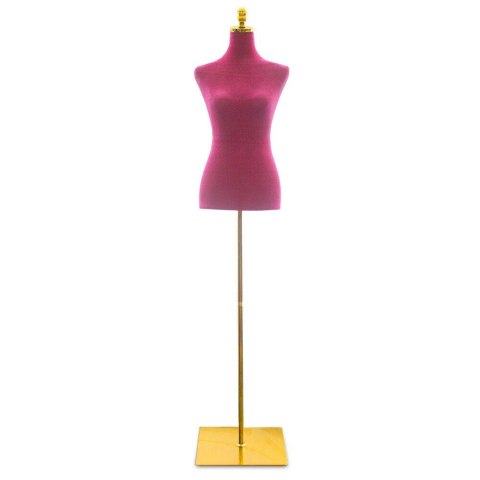 Manekin krawiecki damski regulowany 170-190 cm welur do szycia ekspozycji