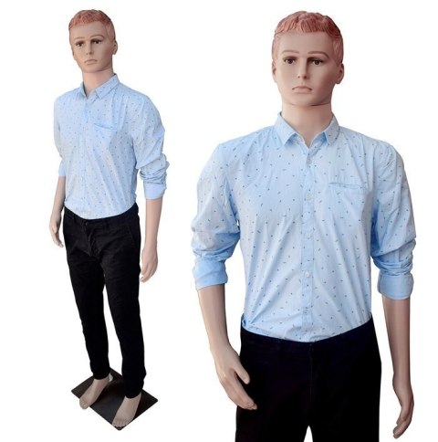 Manekin wystawowy męski pełnopostaciowy 187 cm z głową stabilny Manekin wystawowy męski pełnopostaciowy 187 cm z głową stabilny