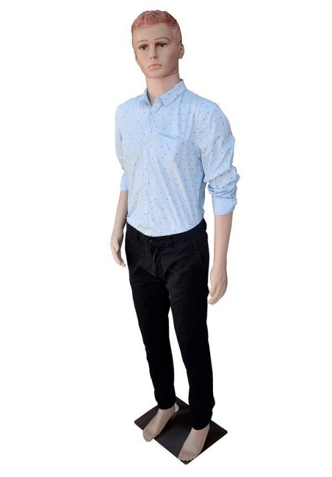 Manekin wystawowy męski pełnopostaciowy 187 cm z głową stabilny Manekin wystawowy męski pełnopostaciowy 187 cm z głową stabilny