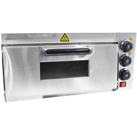 PIEC DO PIZZY ELEKTRYCZNY 2000 W DO 350° Z PŁYTĄ KAMIENNĄ PIEC DO PIZZY ELEKTRYCZNY 2000 W DO 350° Z PŁYTĄ KAMIENNĄ