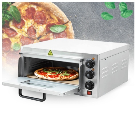 PIEC DO PIZZY ELEKTRYCZNY 2000 W DO 350° Z PŁYTĄ KAMIENNĄ PIEC DO PIZZY ELEKTRYCZNY 2000 W DO 350° Z PŁYTĄ KAMIENNĄ