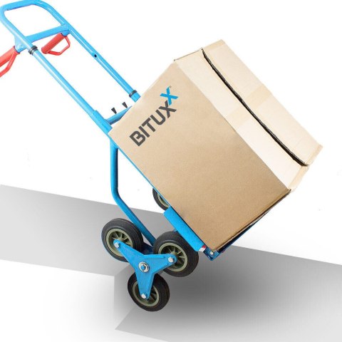 WÓZEK SCHODOWY TRANSPORTOWY 100 kg RĘCZNY Magazynowy na Schody WÓZEK SCHODOWY TRANSPORTOWY 100 kg RĘCZNY Magazynowy na Schody