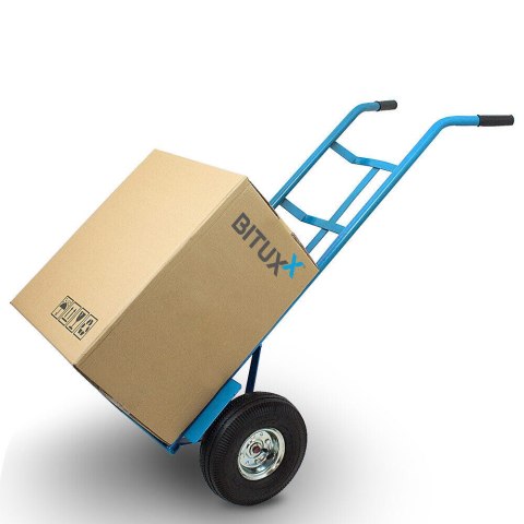 WÓZEK TRANSPORTOWY RĘCZNY MAGAZYNOWY 200KG Koła Pneumatyczne Młynarka WÓZEK TRANSPORTOWY RĘCZNY MAGAZYNOWY 200KG Koła Pneumatyczne Młynarka