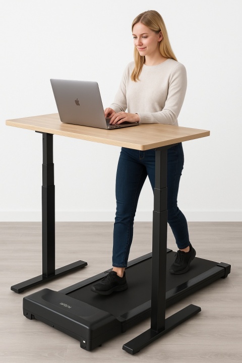 Domowa Bieżnia Elektryczna 10km/h z uchwytem i Pilotem