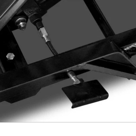 Hydrauliczny Podnośnik Nożycowy do Motocykli 360 kg 210-780 mm z Rampą